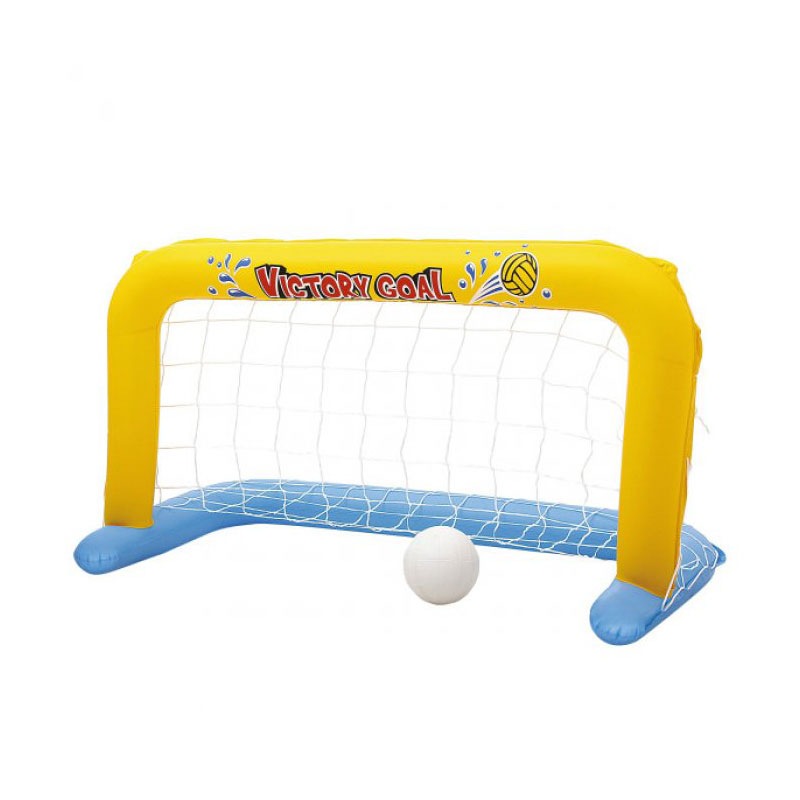 OEM ODM Inflatable Soccer Goal with blow up Ball Toys,  Summer Swimming Water Sports Game