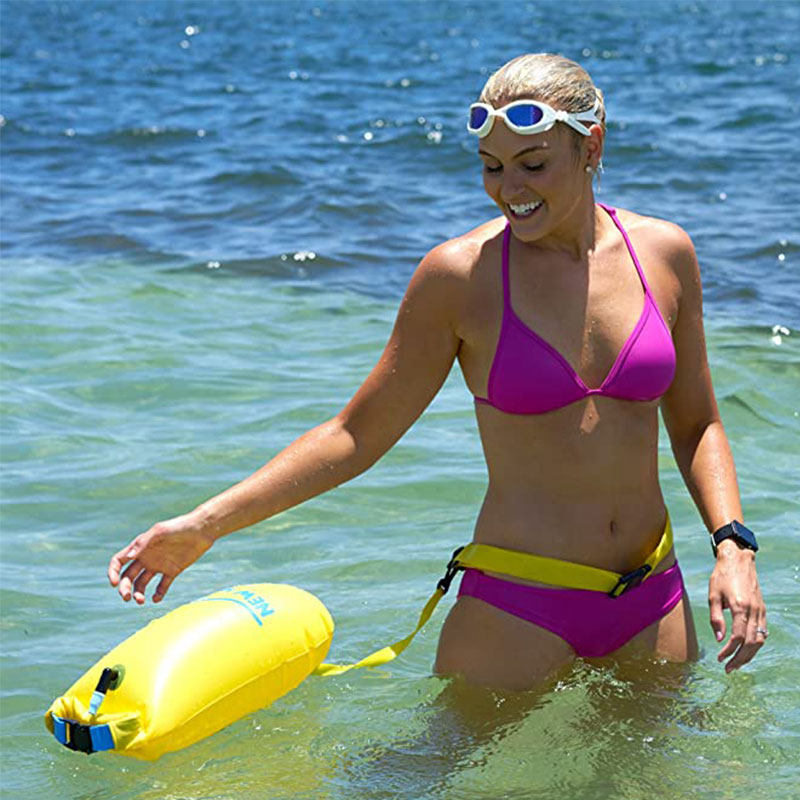 Swim Buoy - Swim Safety Float and Drybag for Open Water Swimmers  Open Water Swim Buoy Float for Safer Swim Training